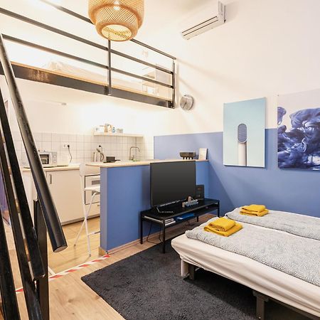 Cosy Studio In Central Party District W41 Blue Budapest Luaran gambar