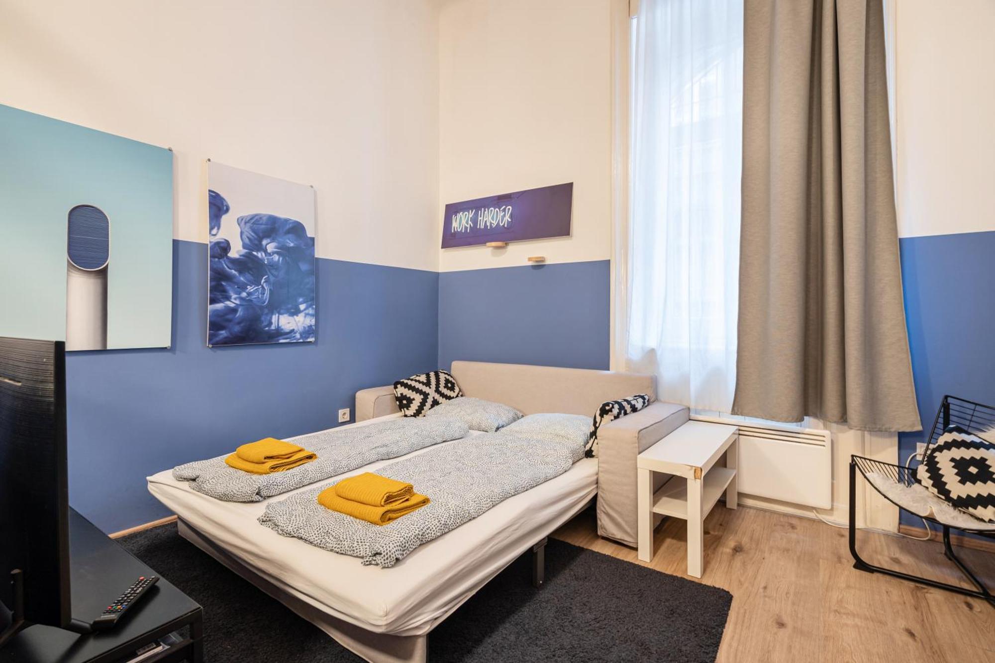 Cosy Studio In Central Party District W41 Blue Budapest Luaran gambar